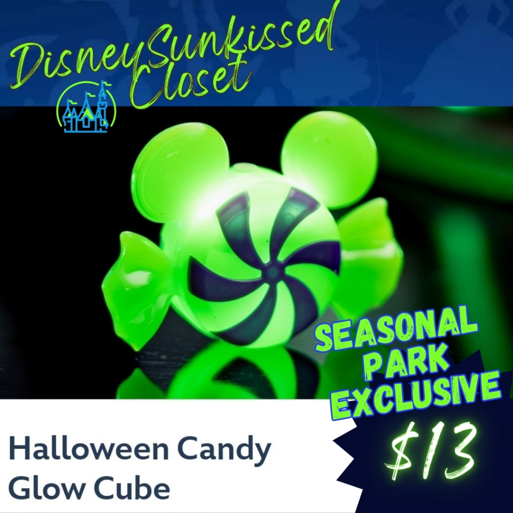 Disneyland Exclusive Mickey Mouse Head Shaped Candy Halloween Ice Cube